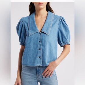 Frame | Denim Sailor Shirt